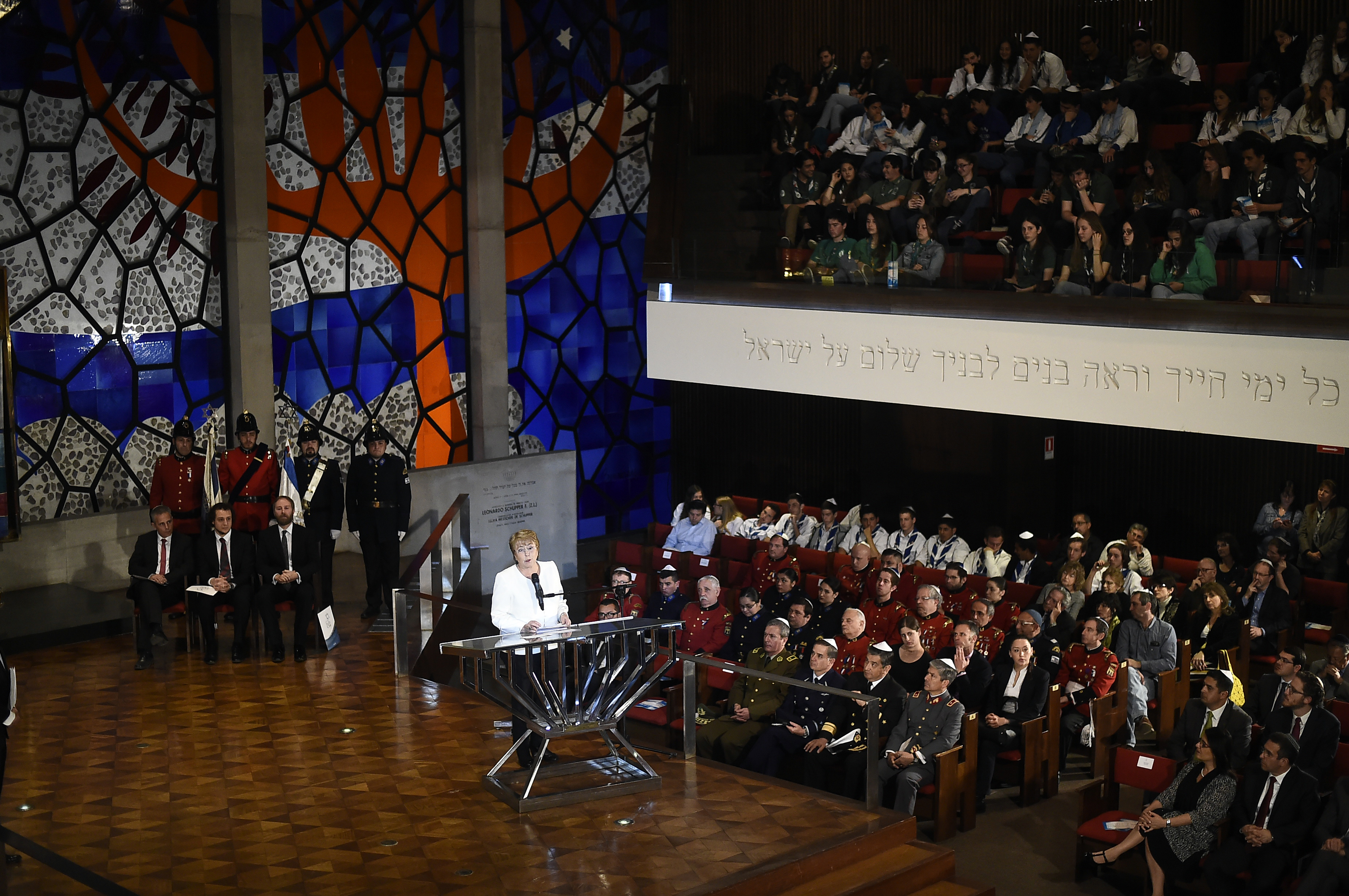 Presidenta Bachelet participa en Tefilá por Chile, junto a la Comunidad Judía