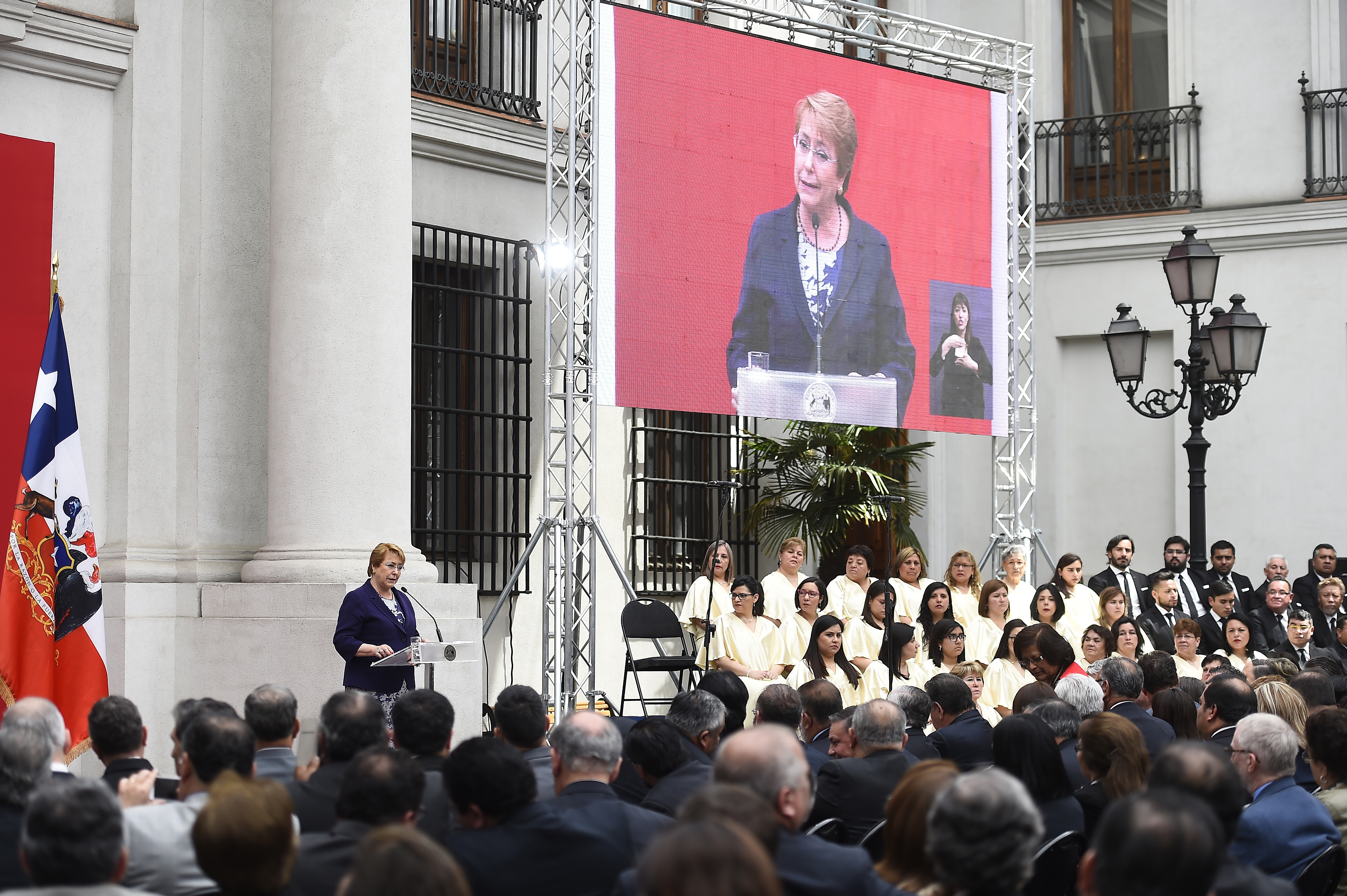 Presidenta Bachelet encabezó ceremonia de celebración del Día Nacional de las Iglesias Evangélicas y Protestantes de Chile