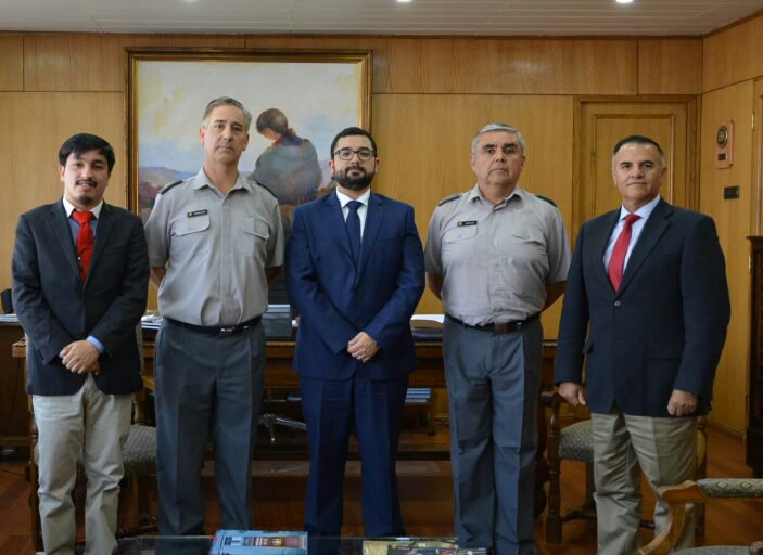 Javier Castro se reúne con encargado de la Dirección General de Movilización Nacional