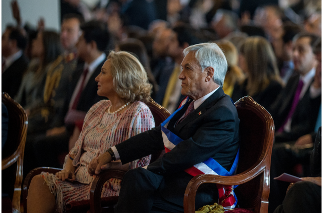 Presidente Sebastián Piñera participa en Servicio de Acción de Gracias de las Iglesias Evangélicas