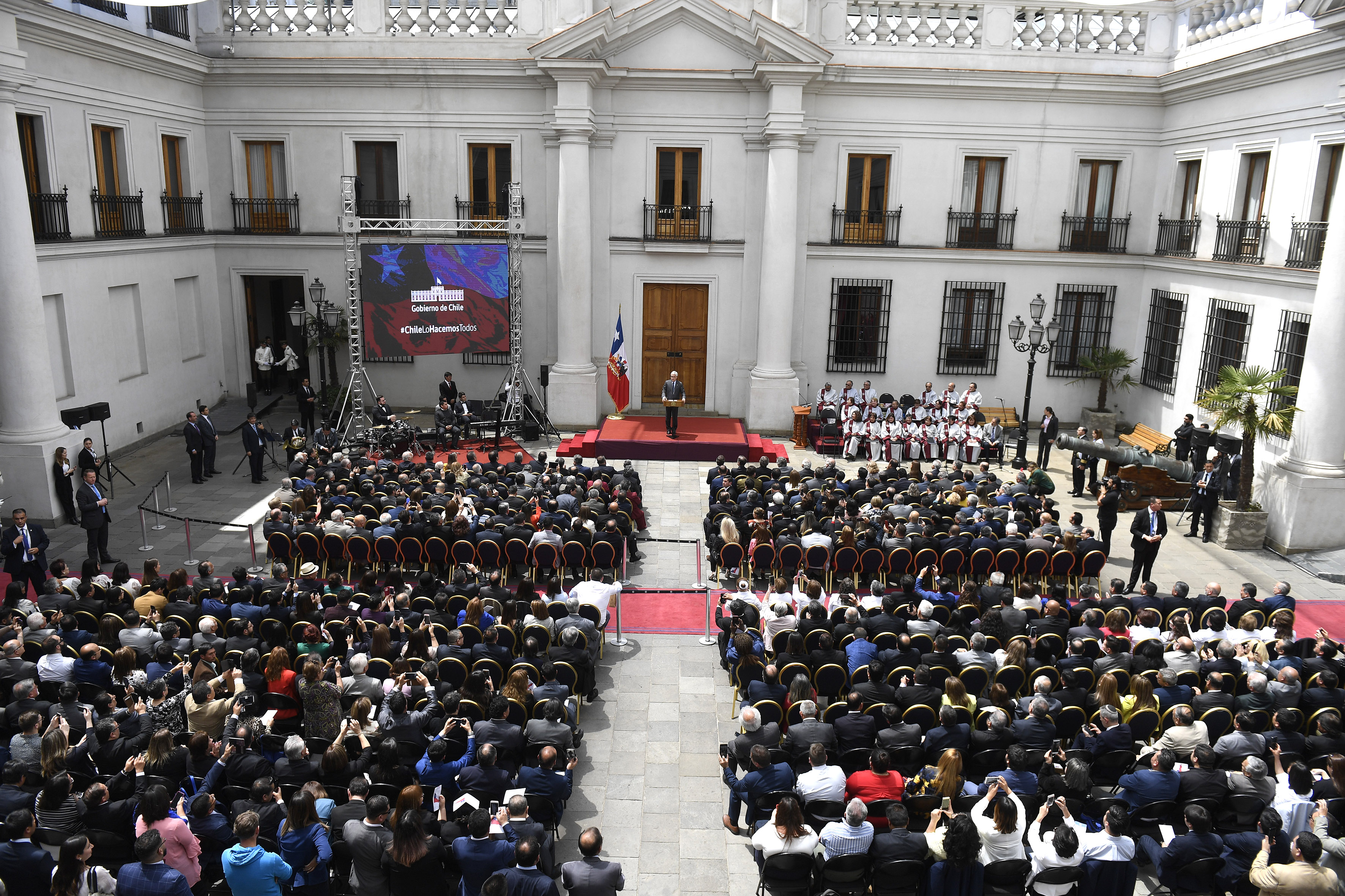 Presidente Piñera celebra el Día Nacional de las Iglesias Evangélicas y Protestantes