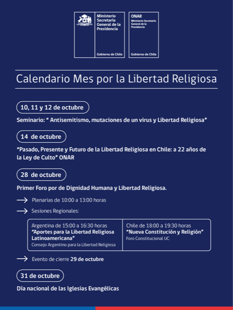 Mes de la Libertad Religiosa