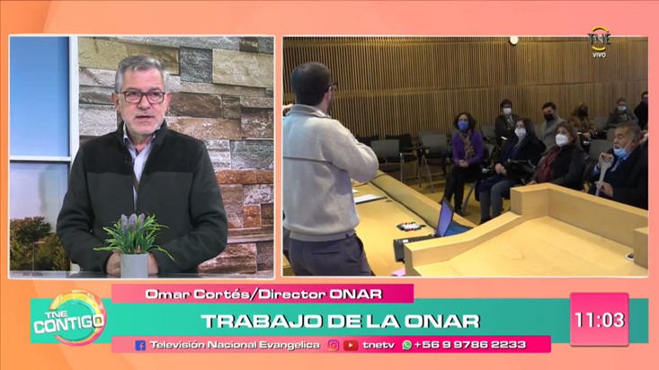 Revive la entrevista a Omar Cortés en Televisión Nacional Evangélica.