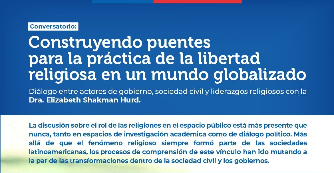 Conversatorio “Construyendo puentes para la práctica de la libertad religiosa en un mundo globalizado”