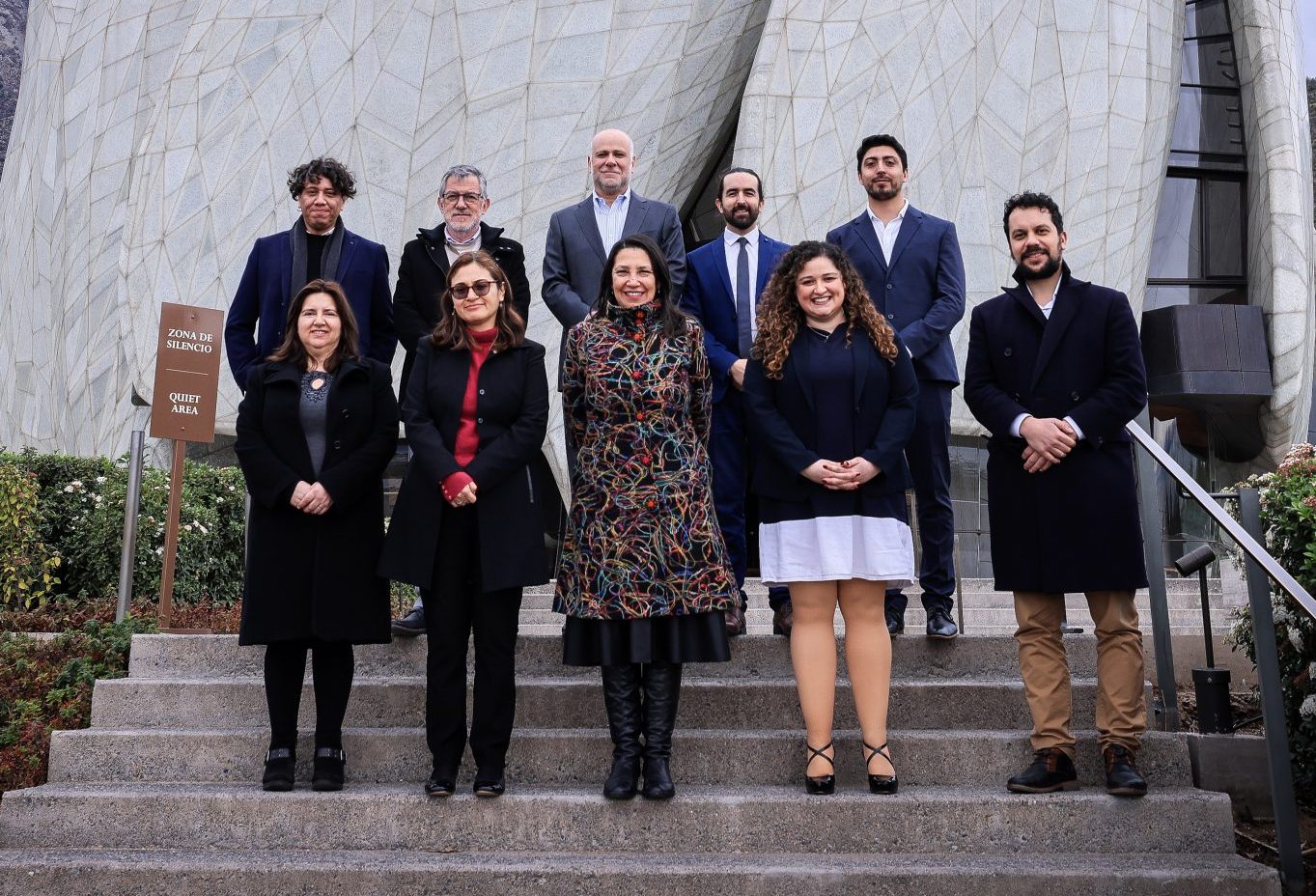 Autoridades de la Segpres visitan el Templo Baha’i y se reúnen con la comunidad