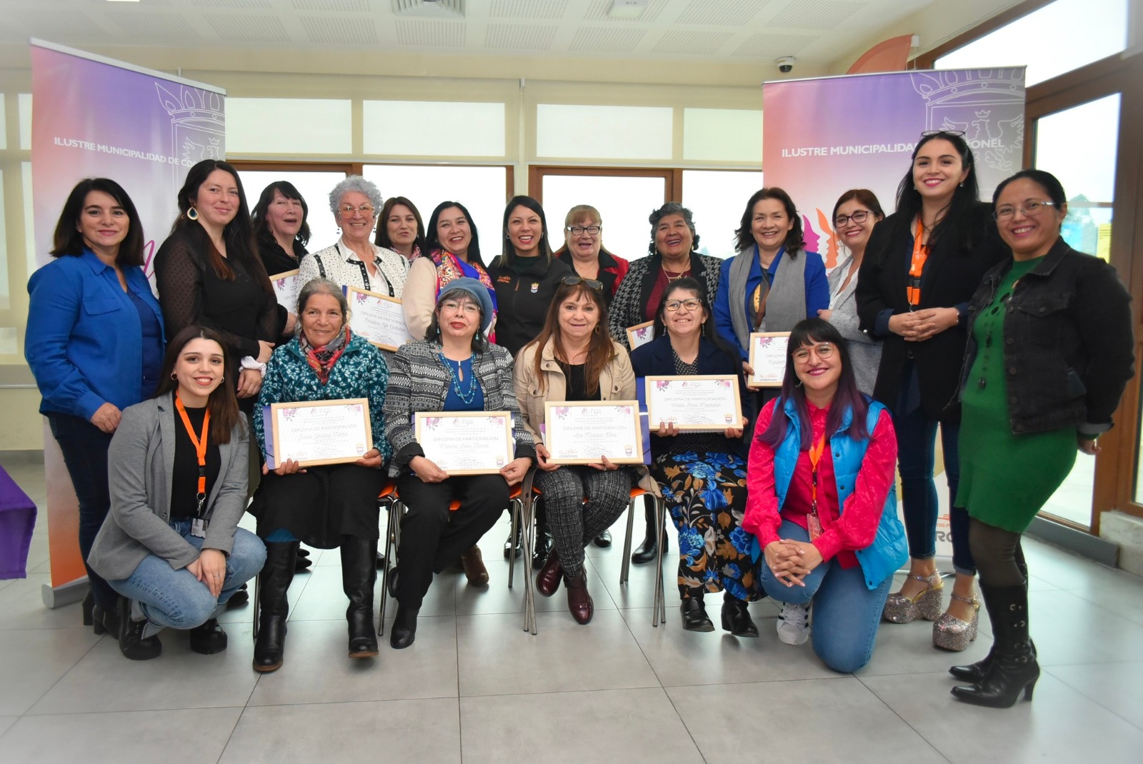 En Coronel, mujeres evangélicas se reunieron para reafirmar su compromiso en contra de la violencia de género