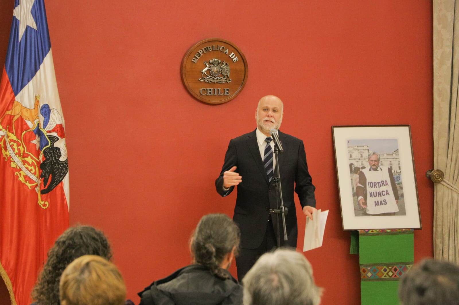 Acto de Reconocimiento al Obispo luterano Helmut Frenz por su defensa de los Derechos Humanos