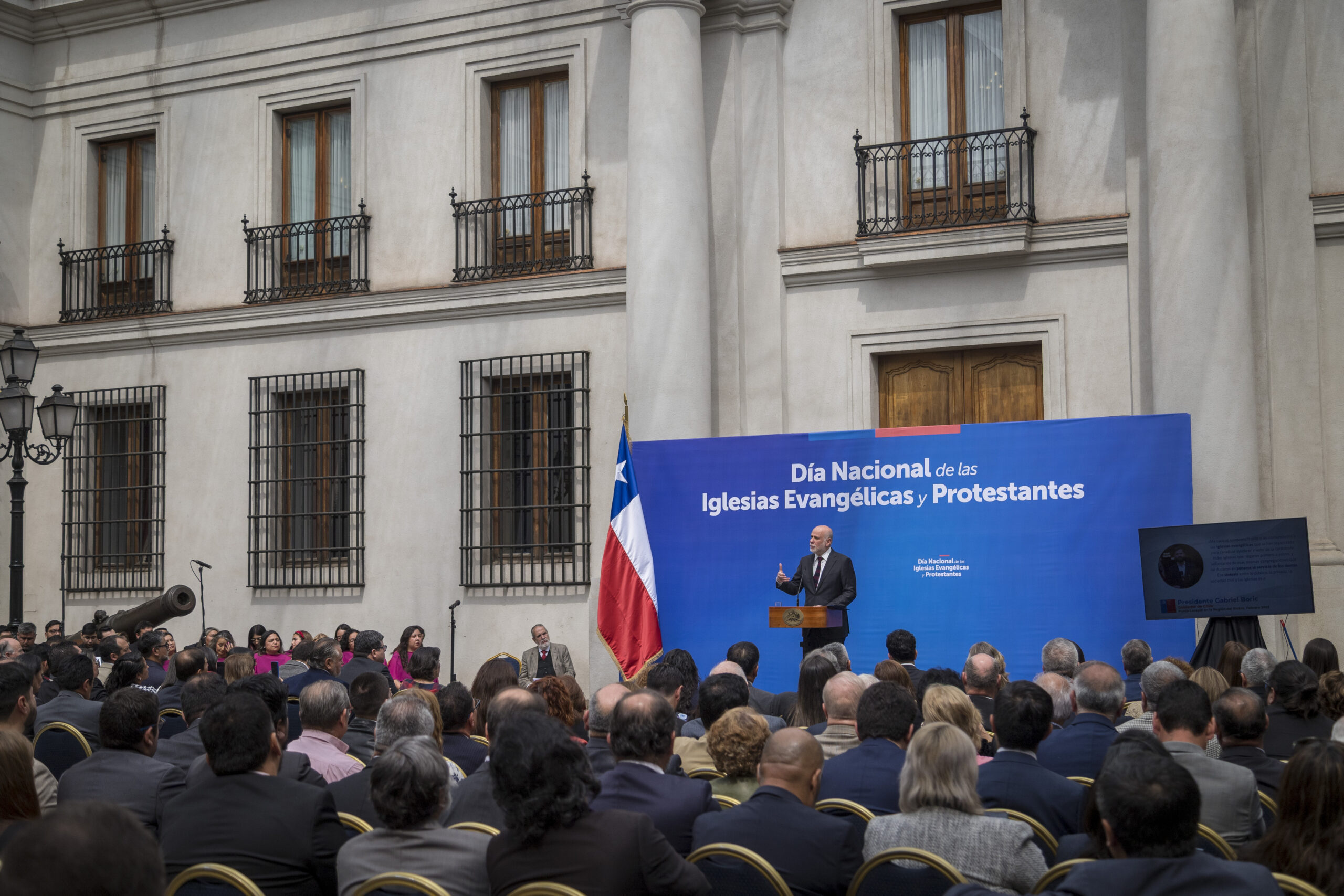 Conmemoración del Día Nacional de las Iglesias Evangélicas y Protestantes en el Palacio de La Moneda