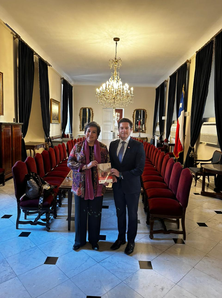 Marcela Szymanski, experta internacional en libertad religiosa se reúne con la ONAR