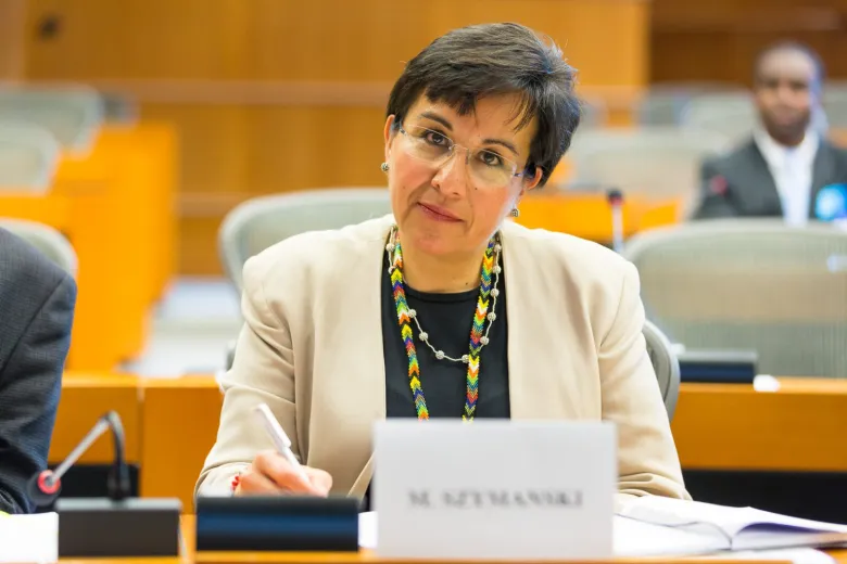 Marcela Szymanski, experta internacional en libertad religiosa se reúne con la ONAR
