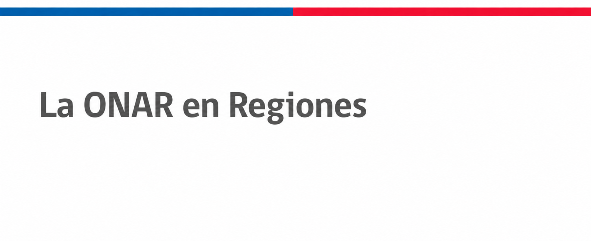 Oficina Nacional de Asuntos Religiosos en Regiones